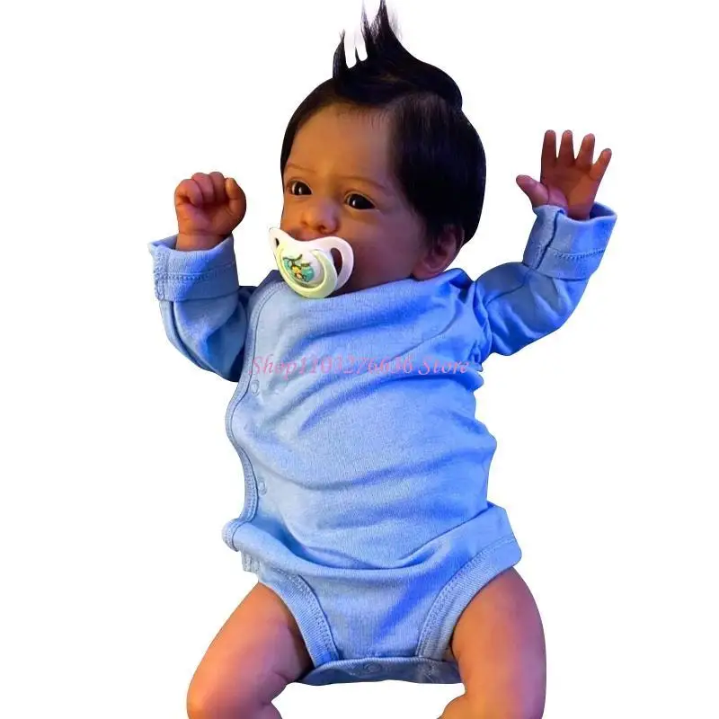 R6FD Baby Baby Dolls Full Body Silicone Girl Real Looking Toddler Toy for Kids