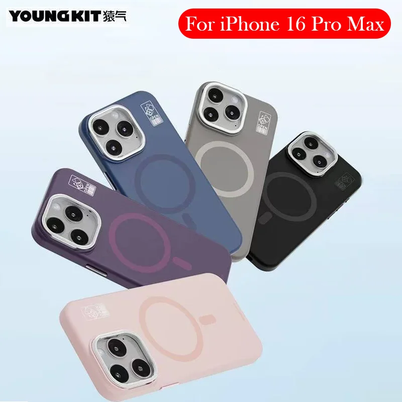 

YOUNGKIT Magnetic Case For iPhone 16 Pro Max Wireless Charging Back Cover Case for iPhone 16 PRO MAX