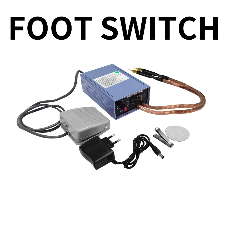 

Mini Spot Welder with Foot Switch Automatic Spot Welding Household DIY Li-ion Battery Assemble 5000 W Portable Welding Tools