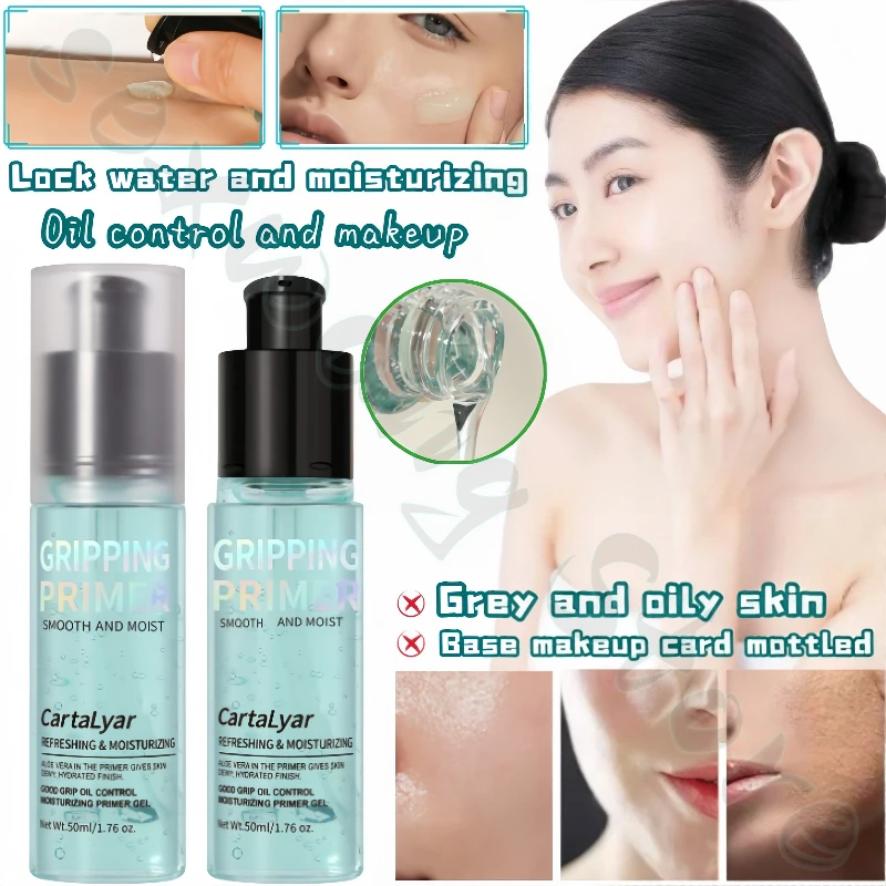

Moisturizing makeup pre-creasing gel oil-free base natural fit and delicate texture to improve oily skin long-lasting makeup