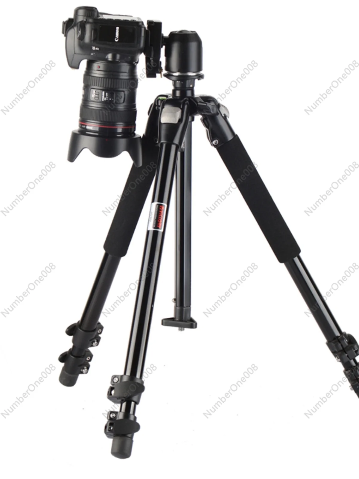 3080 Professional Camera Tripod Snap-on SLR Tripod Large Bearing Bracket Tripod with PTZ Heavy-Duty Shooting Camera