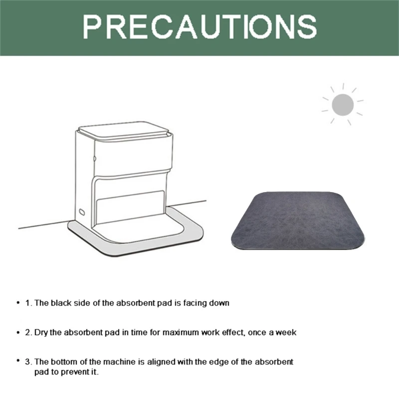 เครื่องดูดฝุ่นหนาแผ่นกันน้ำ Sweeping Robot REST พื้นที่แผ่นดูดซับ Dropshipping