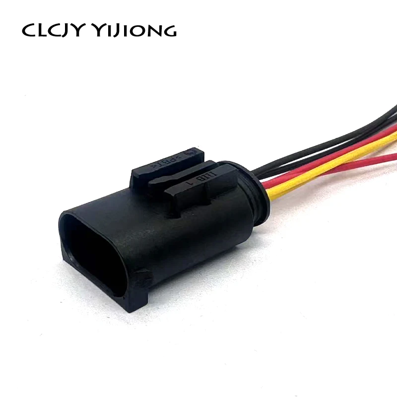 1 Set 6 Pin Car Throttle Sensor Male Female Connector Harness Plug 1-967587-3 1-967616-1 1241637-1 for BMW Porsche
