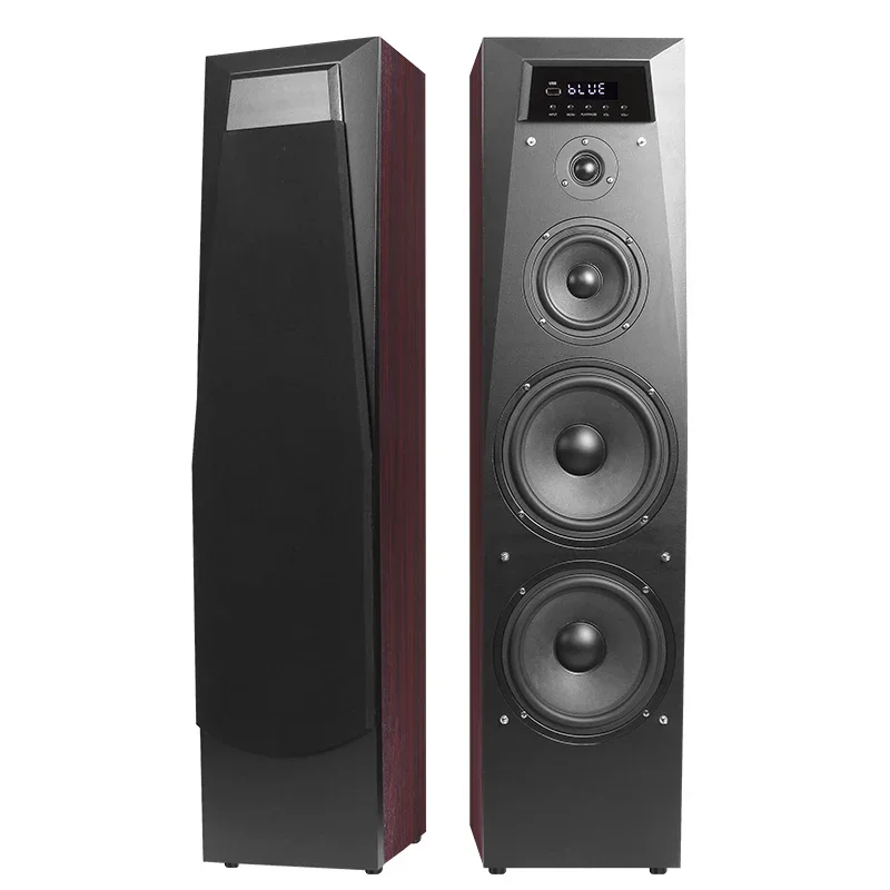 HIFI Home Audio Stereo Active Floor Standing Speakers 240W powerful design