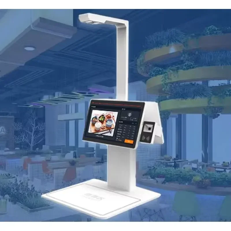 AI Machine Vision Dish Recognition SDK for Cafeteria Android OS LCD Screen 1080p HD Resolution Smart Food Identification