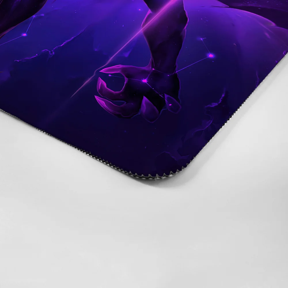 Jhin Dark Cosmic Erasure League of Legends Mousepad Mouse Mat Desk Mat With Pad gaming accessories Prime Gaming XXL Keyboard Pad