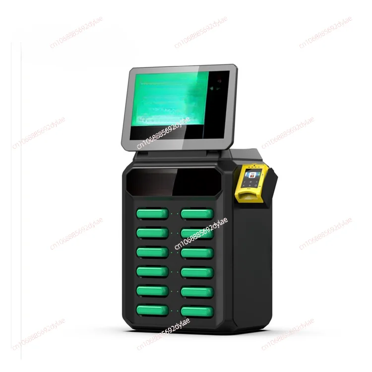 

Public Cell Phone Charging Stations Sharing Power Bank 12 Slots Battery Vending Machine Portable Charger Rental