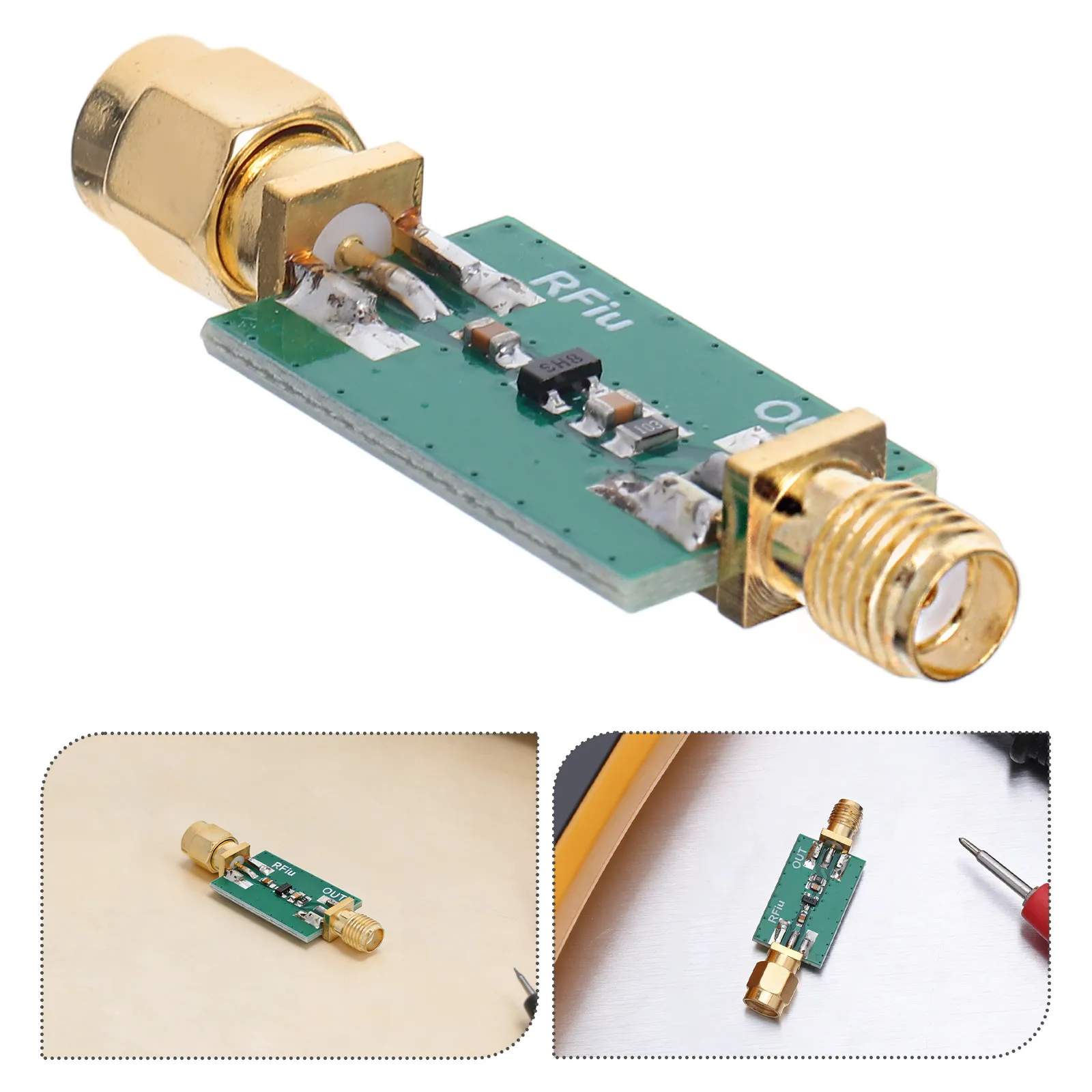 Envelope Demodulator Microwave Leakage 0.1 to 3200 Mhz Compact Microwave Oven Checker Radiation Leak Tool