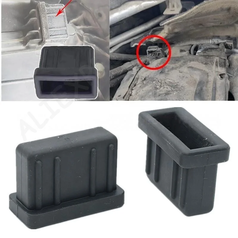 [G]4PCS Radiator Rubber Mount In The Engine Compartment 17111712911 For E32 735i 735iL 750iL 1992 Year