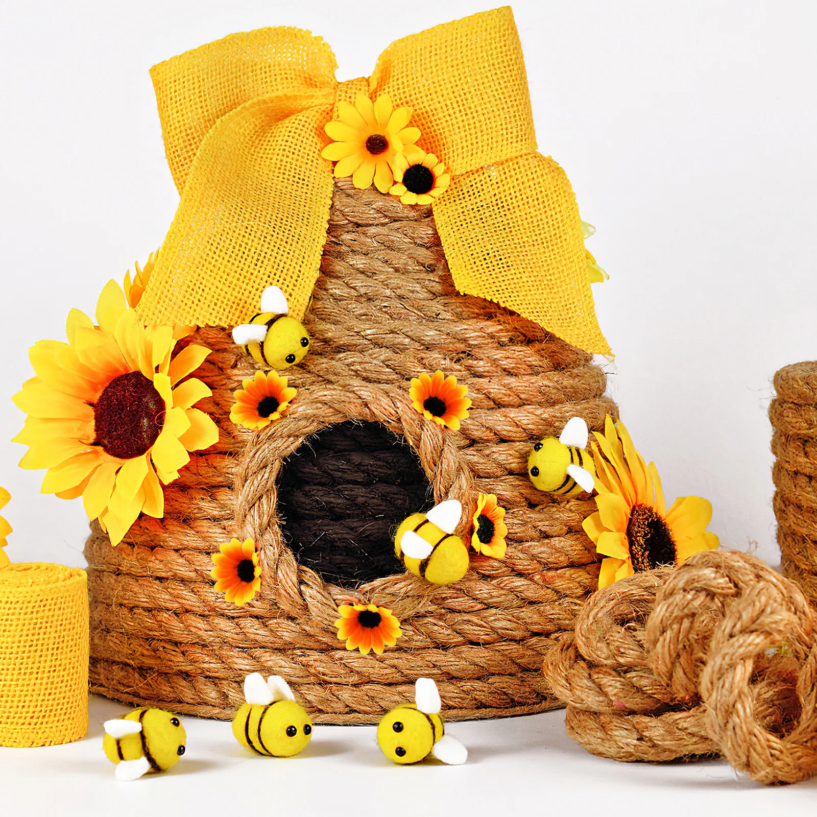 8 Uds. Pinzas para el cabello girasol Margarita simulación amarillo para niños niñas pasadores de flores horquilla para niños foto fiesta accesorio diario