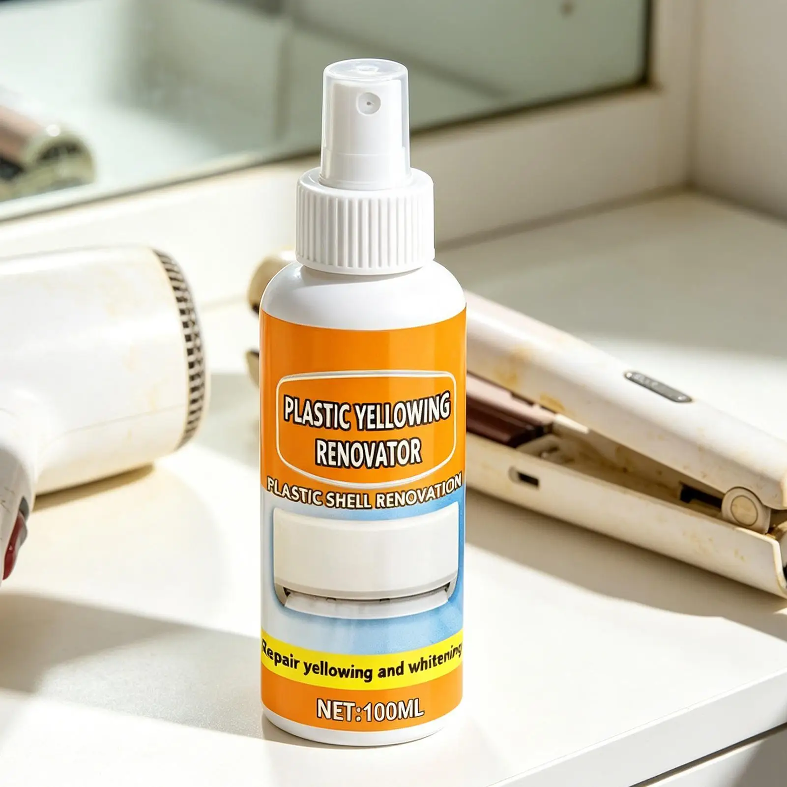 100ml 100ml Plastic Yellowing Remover, AC Refurbisher, Washing Machine Light Fixture Antioxidant Formula For Removing Yellow Stains - Aliexpress Deal