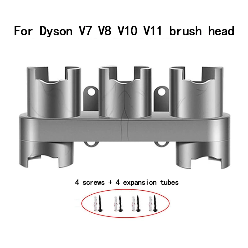 Cleaning Brush Head Storage Bracket For Dyson V7 V8 V10 Vacuum Cleaner Parts Stand Tool Nozzle Base Attachments Rack Wall Holder