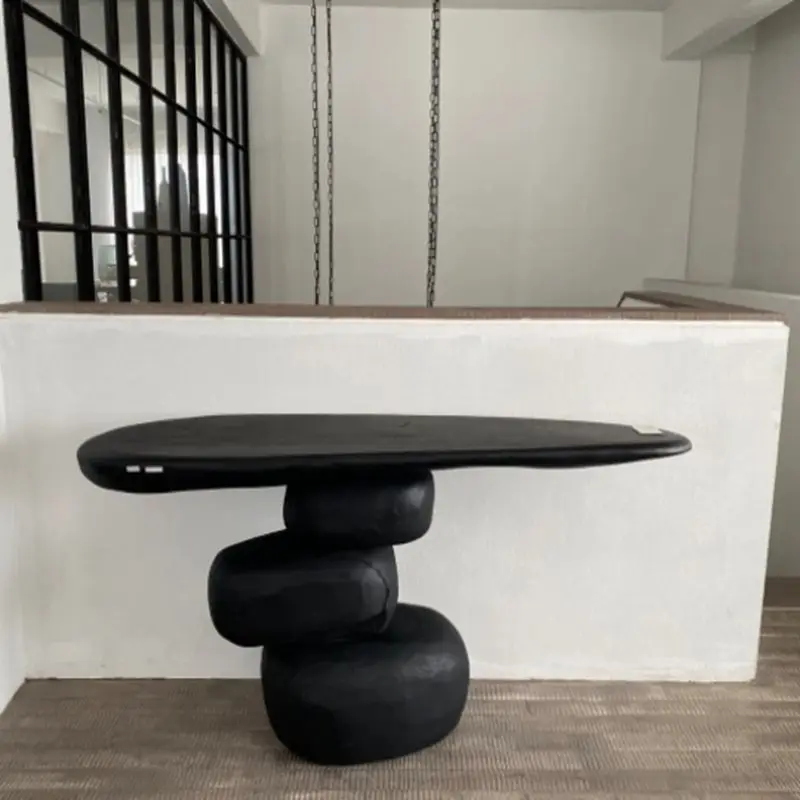 Creative Minimalist Style Entryway Table Nordic Designers Artistic Creativity Key Vase Table Corridor Aisle Irregular Art Table