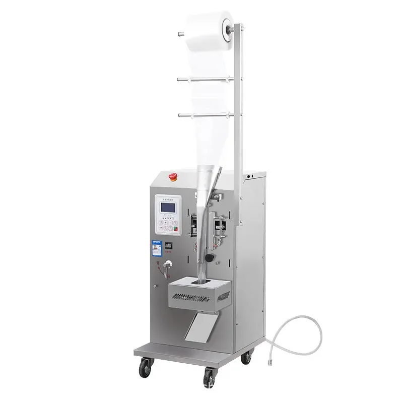 

Automatic filling and sealing packaging baler