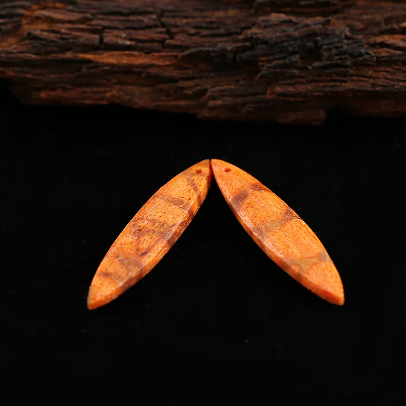 Natural Orange Coral Earrings For Women, Semiprecious Stone, Accessories For Fine Jewelry Making