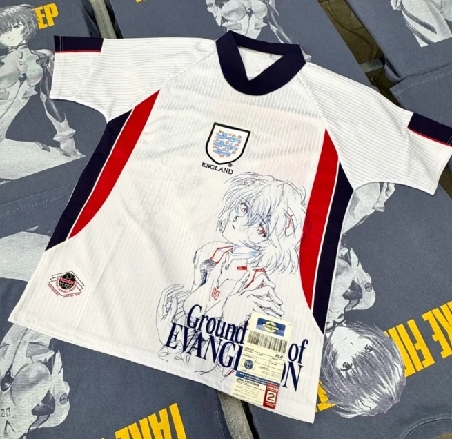 2025 Verano última novedad del siglo Gospel Warrior Doujin Jersey pareja hombres y mujeres transpirable absorbente de sudor Jersey refrescante