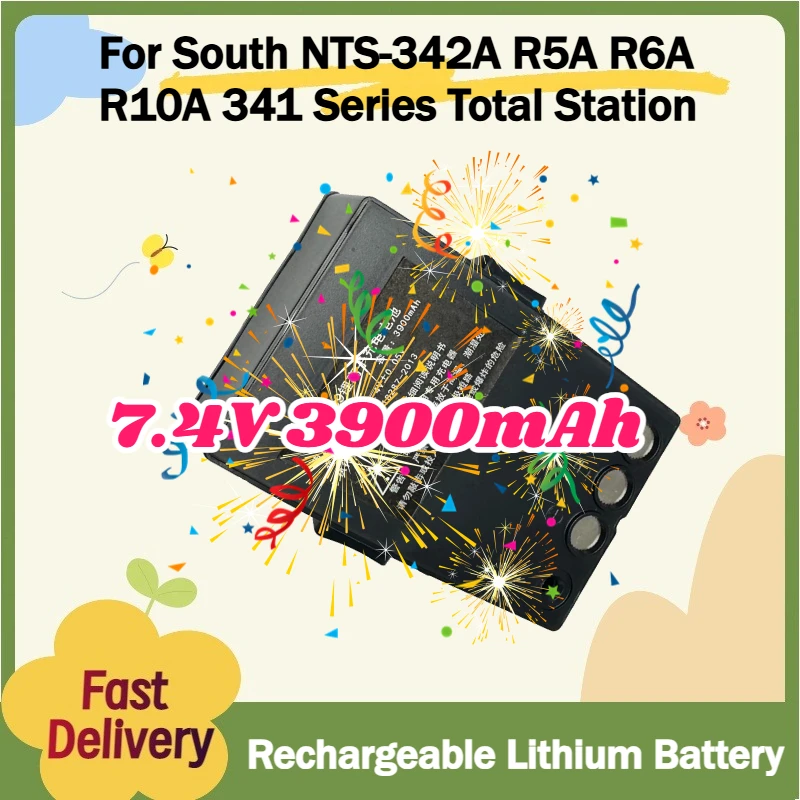 

Сменные черные литий-ионные аккумуляторы Li-39 7.4В 3900мАч для тахеометров South серий NTS-342A/R5A/R6A/R10A/341