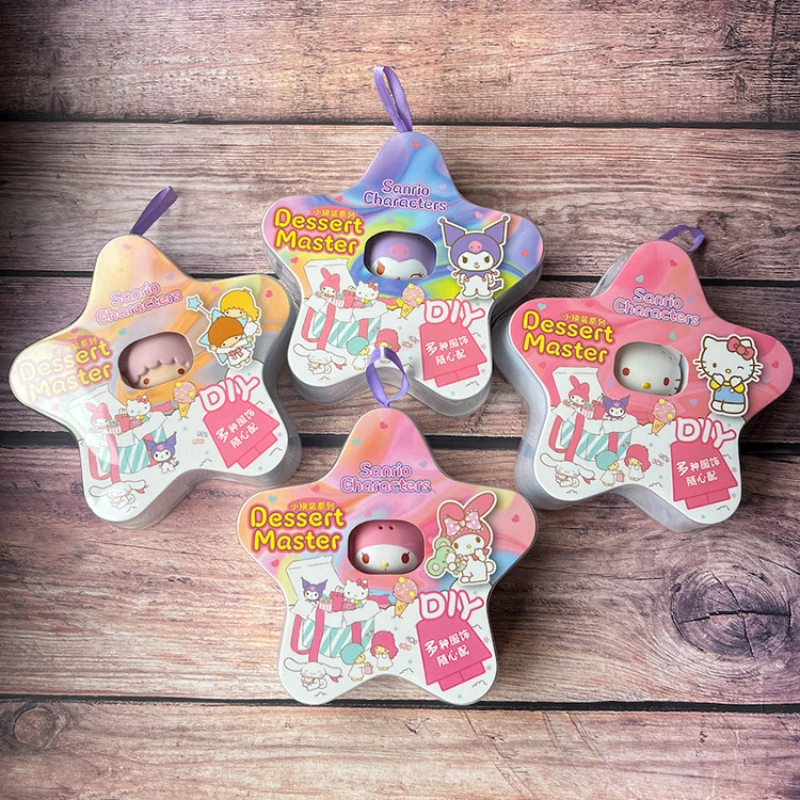 Sanrio Dress Up Series Blind Box Toys Anime Figure Hello Kitty Melody Cinnamoroll Kuromi Figure Model Doll Toy Collect Ornaments - view 2
