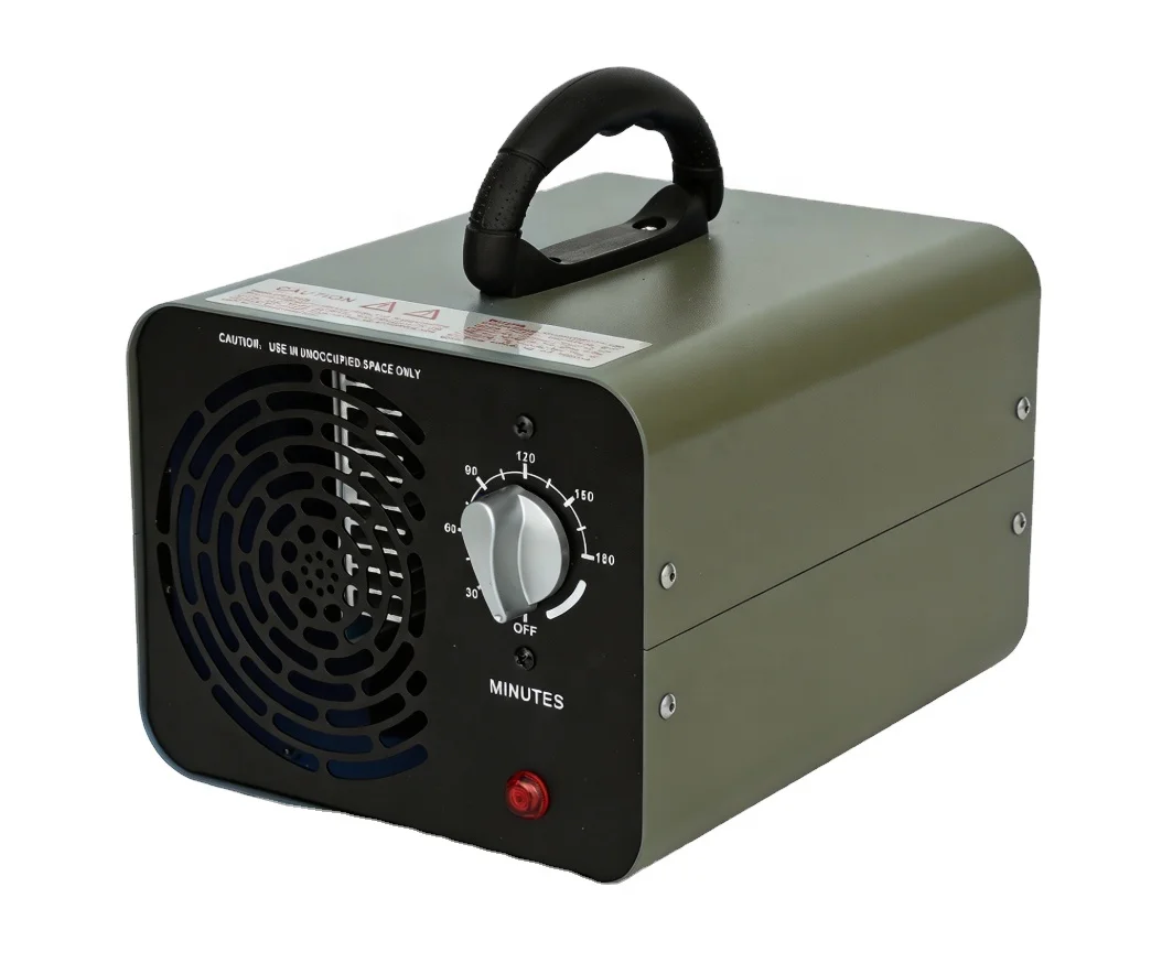 

Industrial Ozone Generator 10,000 Mg/h - O3 Machine Air Ionizer Odor Remover Eliminator for Rooms, Smoke, Cars, and Pets
