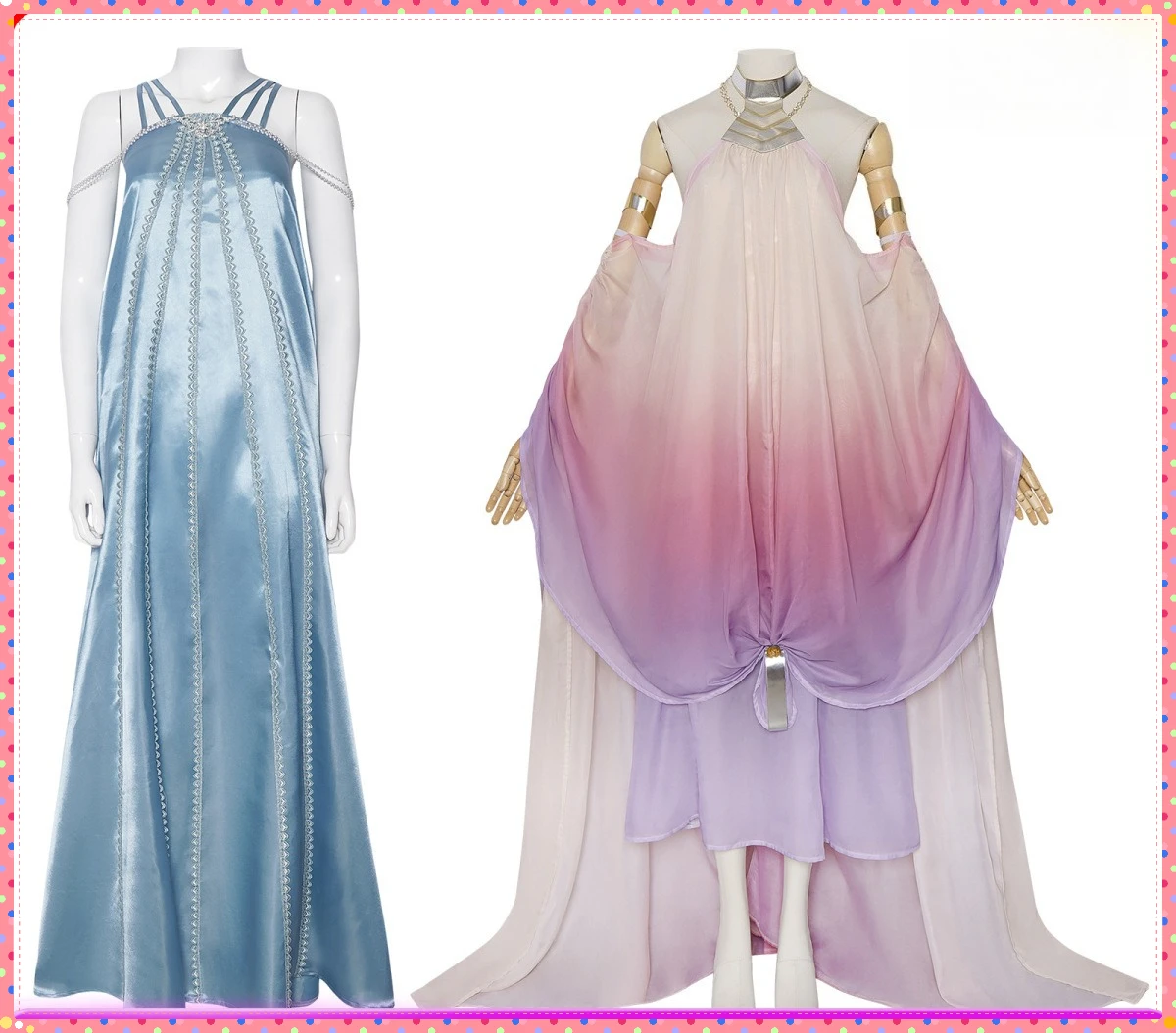 

Padme Cosplay Amidala Costume Adult Woman Halloween Carnival Party Clothing
