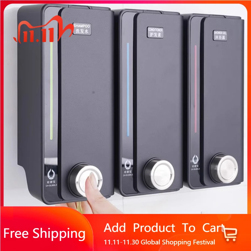 

Shower Bathroom Liquid Soap Dispensers Nordic White Luxury Unique Liquid Soap Dispensers Smart Chuveiro Bathroom Fixture