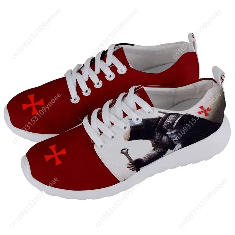 

Unique Knights Templar Sports Shoes Mens Womens Teenager Kids Children Customized Sneakers High Quality Couple Shoe