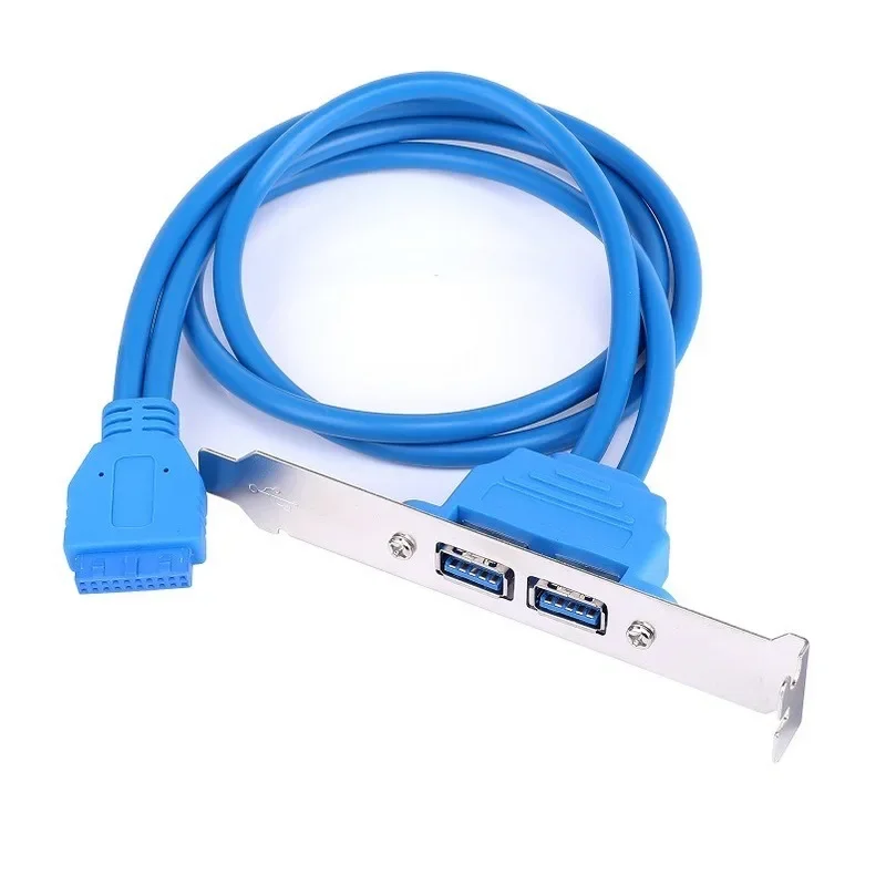 Main Board USB 3.0 Transfer of 20 Pin Double USB3.0 Gear Line/ USB3.0 Rear Chassis Baffle Transfer Cable