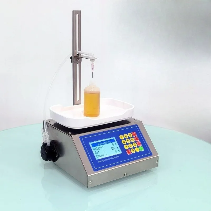 Peristaltic Pump Auto Weighing Liquid Filler High‑Accuracy Micro Quantitative Liquid Bottling Dispensing Machine