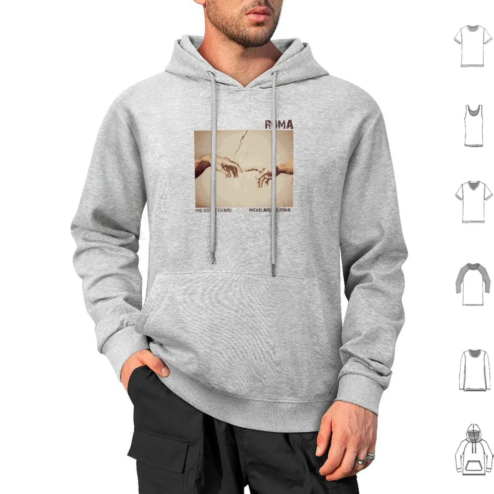 

Michelangelo-Dark Academia-Classical Art Hoodie cotton Long Sleeve Darkacademia Dark Academia Classical Art Academic Art