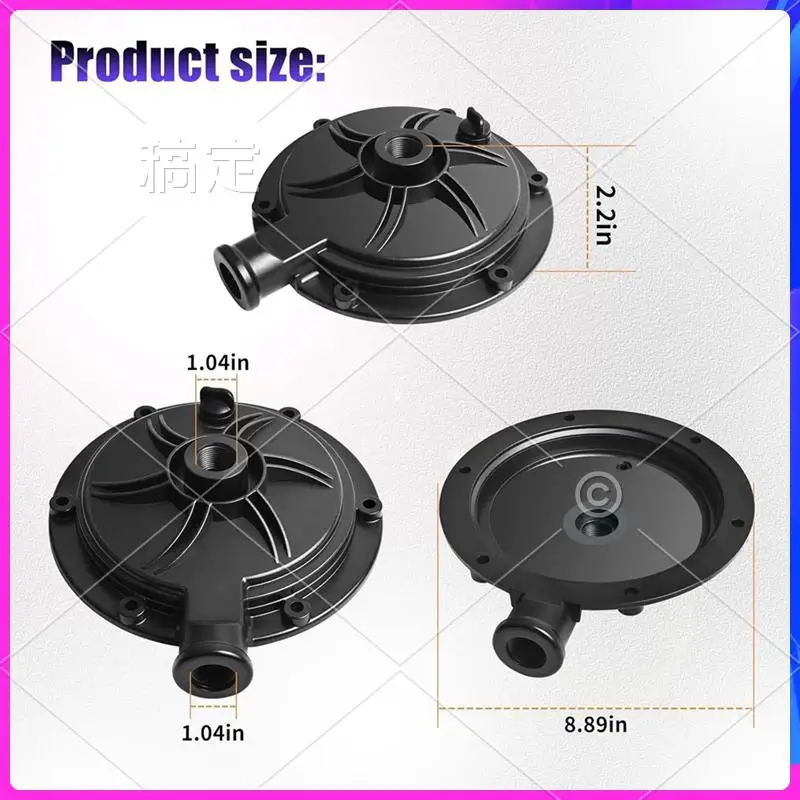

AUU-R0536300 Pool Volute Replacement Parts For Polaris PB4-60 Booster Pump,Worm Replace For Polaris PB4-60 Pool Booster Pump