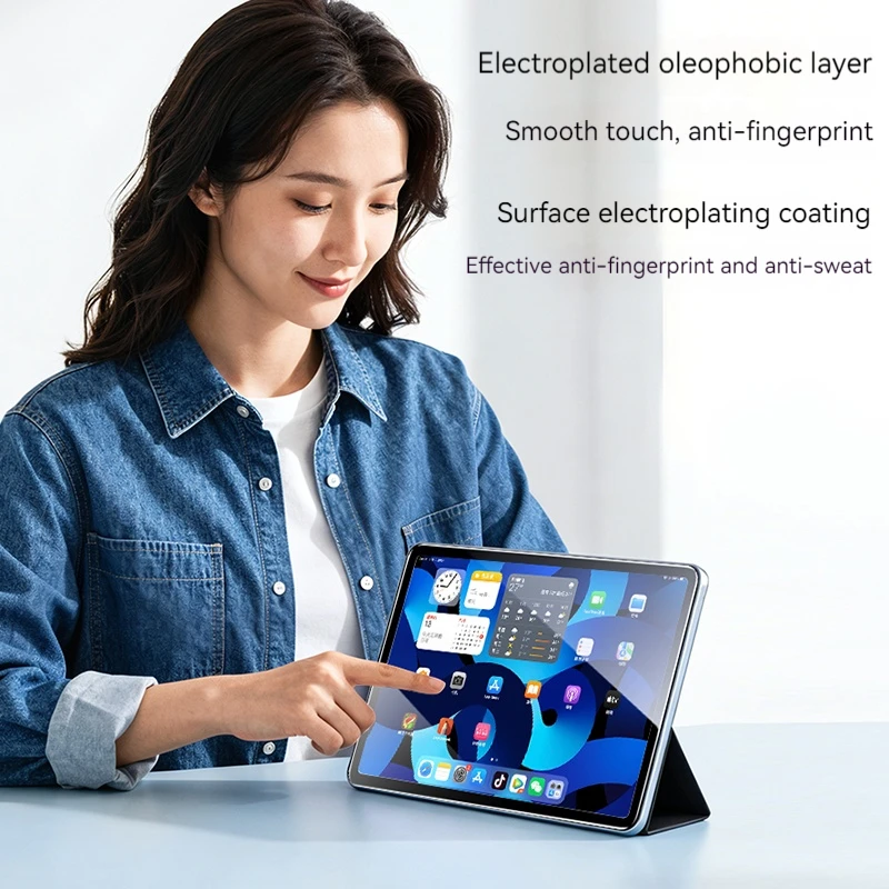 Screen Protector Tempered Glass For iPad Pro 11 13 M5 M4 12.9 A16 10 9 10th 9th Generation Air 5 4 3 M3 M2 Mini 7 6 Accessories