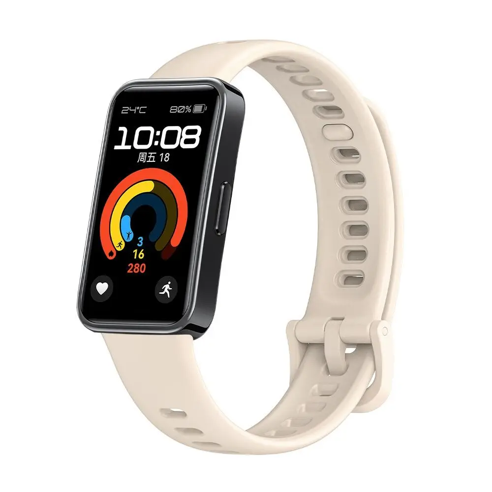 New Silicone Watch Strap Breathable Replacement Bracelet Accessories Smart Watch Watchband for Huawei Band 9/8