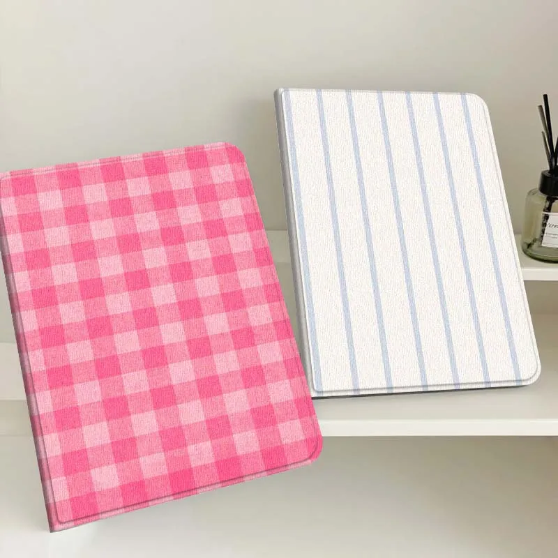 

Vertical Stripes Color Art Gift For Apple iPad Pro Air 13 2 7th 6th 2025 M2 M3 M4 M512.9 13 inch Foldable Tablet Case