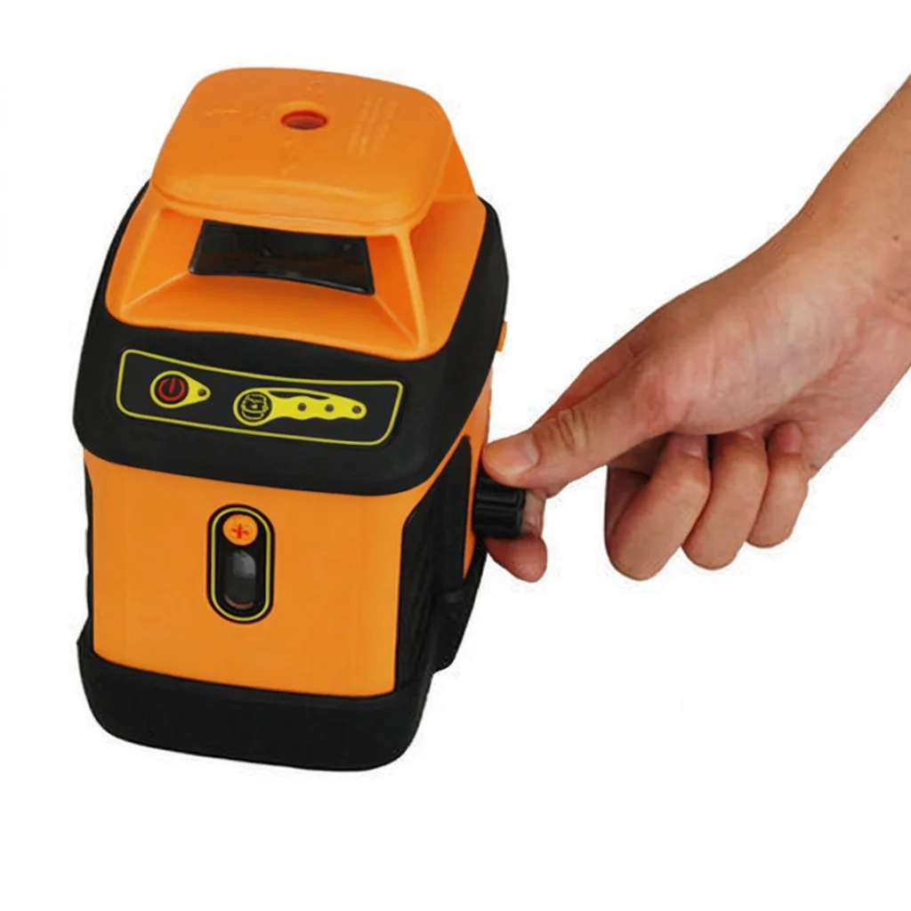 Self-leveling Rotary Laser Level, 360 Degree Horizontal and Vertical Lines, High Accuracy for Indoor Construction