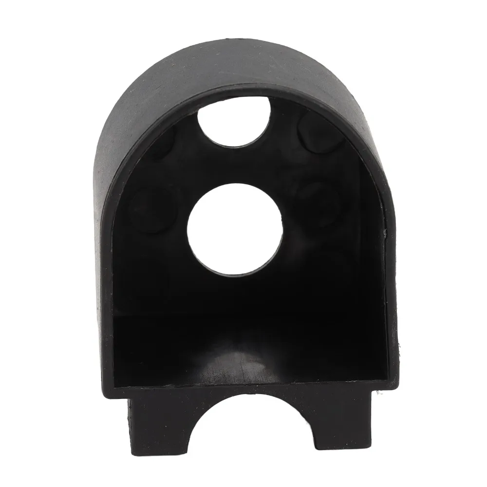 Black Wheelchair Crutch Holder ABS 25mm Inner Diameter Frame Available Mobility Aid Accessory Walking Stick Bracket