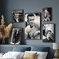 James Dean Actor Poster Whitepaper Poster Vintage Room Bar Cafe Decor Vintage Decorative Painting