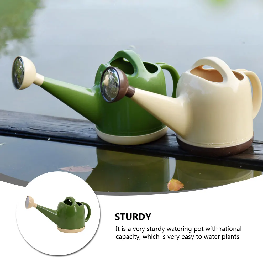 

1pc 4L Watering Can Garden Tool Heavy Duty Flower Watering Pot For Home Balcony Indoor Bonsai Outdoor Plants Sprinkler Kettle