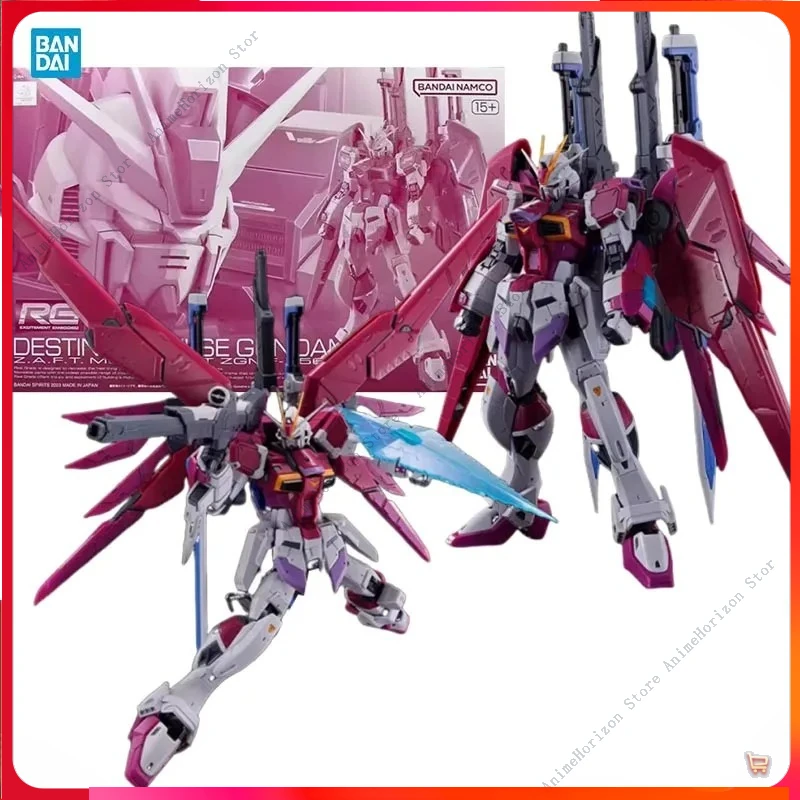 Оригинальный комплект модели Bandai GUNDAM RG 1/144, аниме-фигурка DESTINY IMPULSE GUNDAM, сборная модель, игрушки, модель, подарки для мальчиков