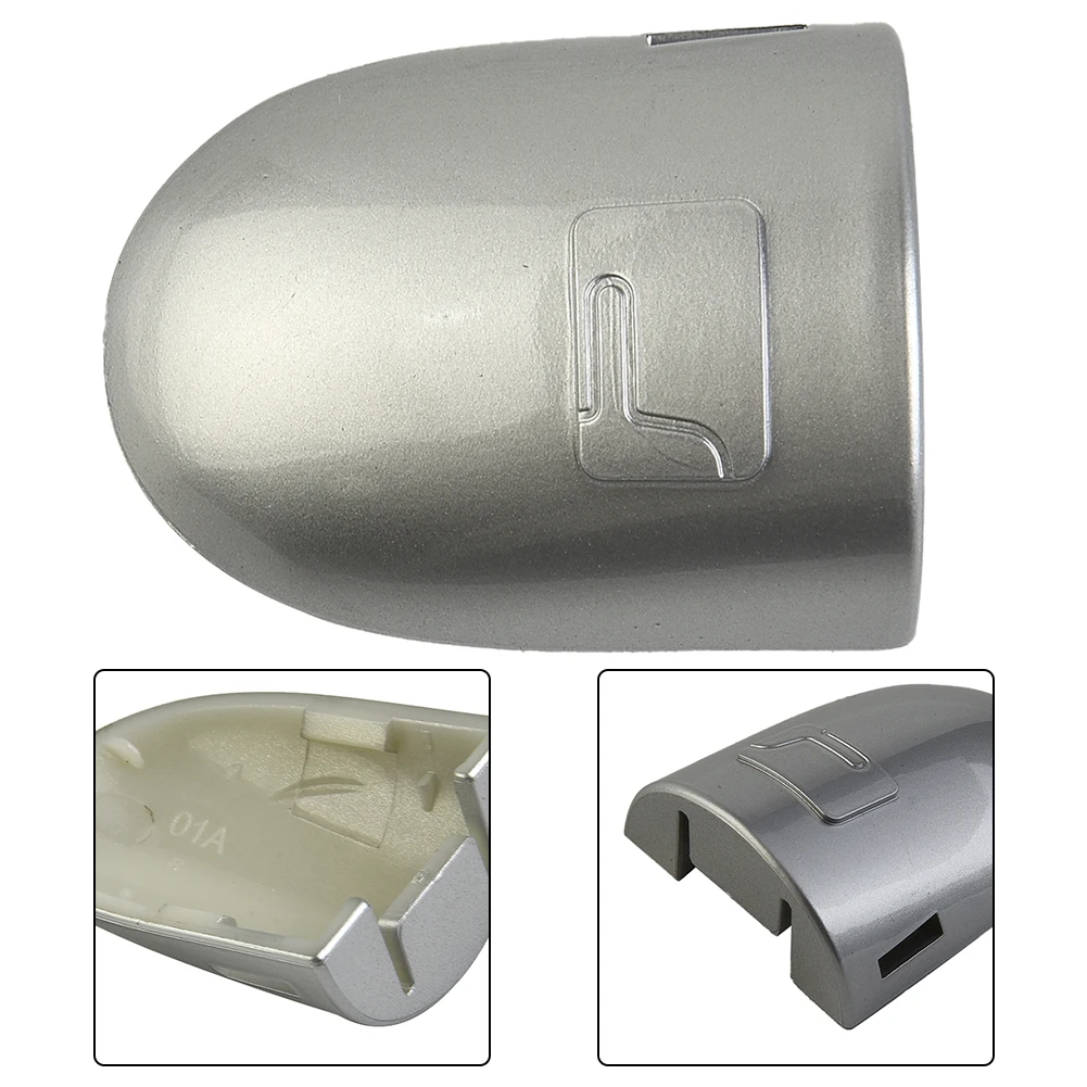 1Pc Silver Front Left Door Handle Cover For Renault Koleos 2009-2018 Direct Replacement Exterior Trim Cap