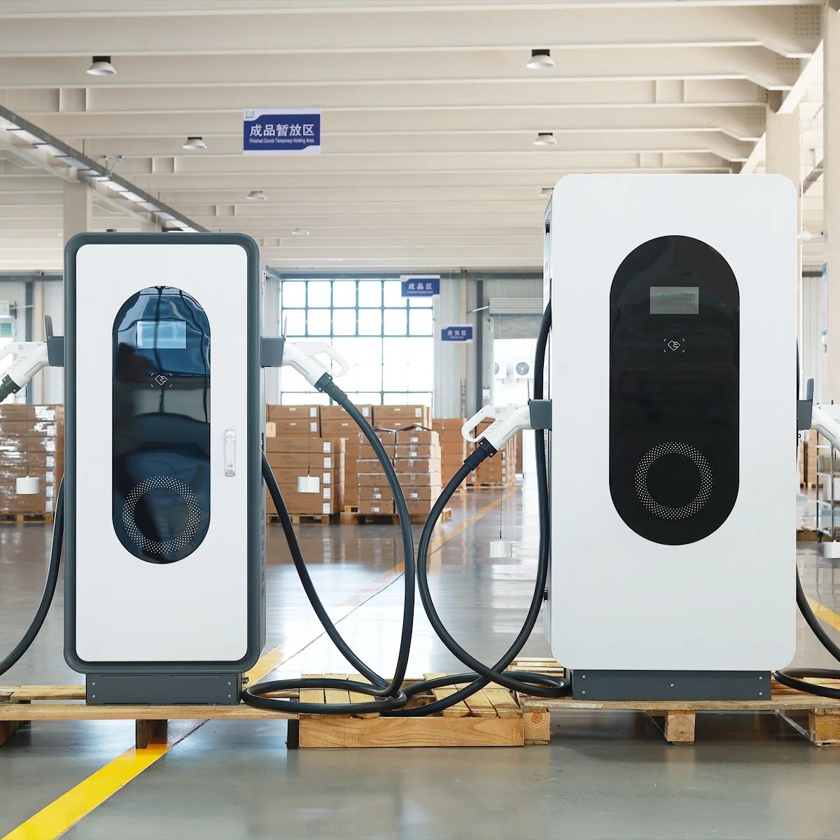 INNOTECH 80kw 120kw CE Certification GBT Charging Pile Commercial DC EV Fast Charging Station Electric Vehicle Charger Station - view 3
