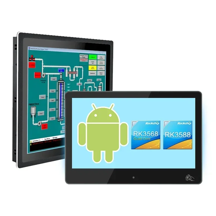 8 10 13 15 19 Inch Industrial Touchscreen Android Interactive Touch Screen Panel  Display For Industrial Application