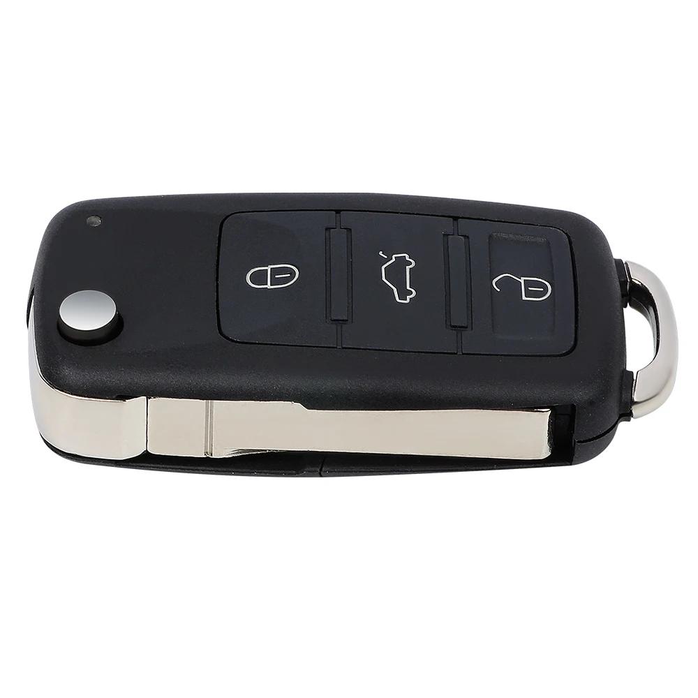 KEYECU KR55WK45032 Smart Remote Key Fob for Volkswagen Touareg 2002 2003 2004 2005 2006 2007 2008 2009 2010 433MHz/ 315MHz ID46