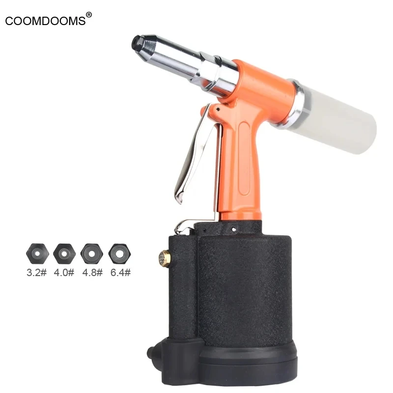 High Quality Pneumatic Blind Rivet Gun Air Riveter Half Steel Aluminum Nail 3.2mm-6.4mm