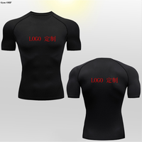 Logo Customization Men's Tight Fitting Clothing Quick Drying Fitness Running GYM Fashionable Sportswear Training Sports Comfort