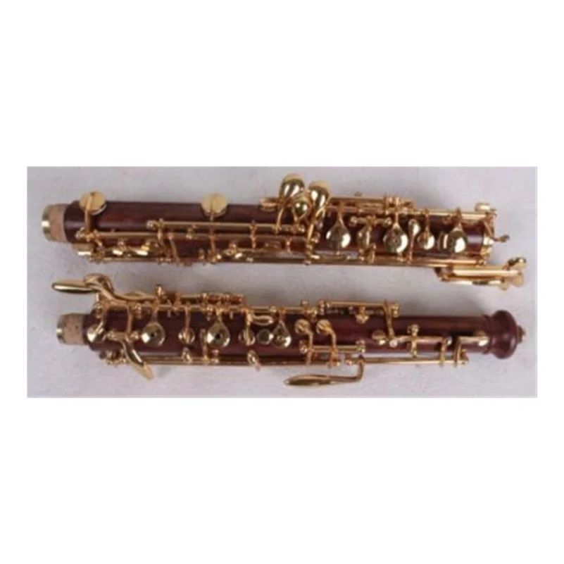 

Golden Plated Oboe C Key, Left F Resonance, Rosewood Body, Professional, New