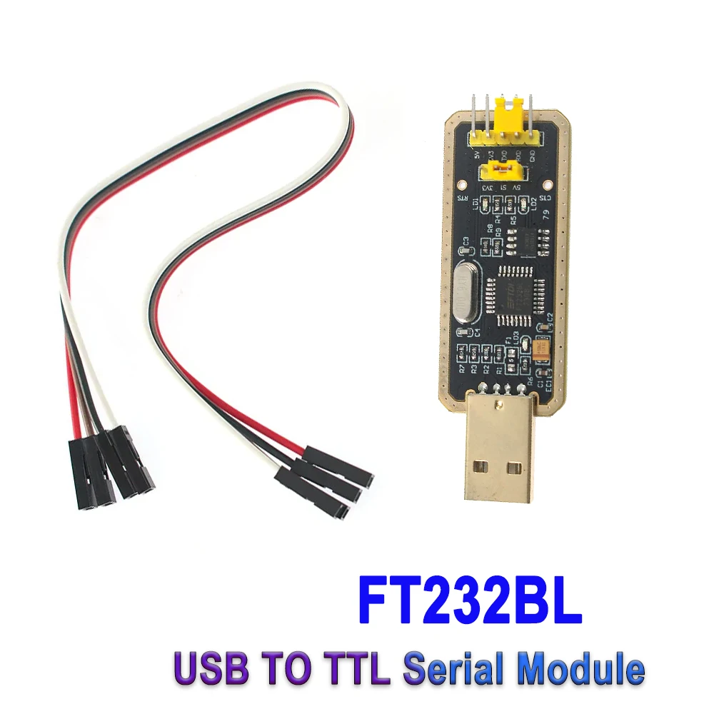 USB 2.0 to TTL Level Download Cable to Serial Board Adapter Module FT232 FT232BL FT232RL 5V 3.3V Debugger TO 232 support win10