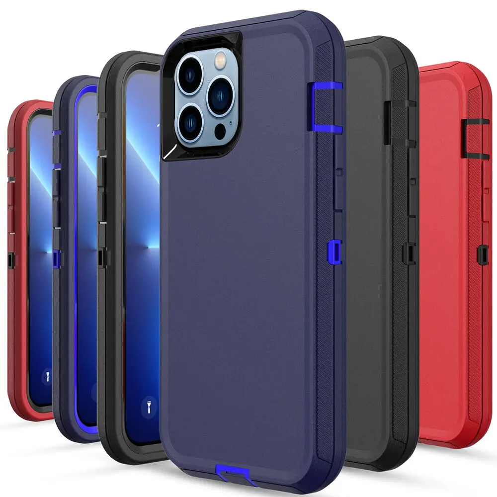 Para iphone 17 air caso resistente à prova de choque defender duro iphone 11 12 13 14 15 pro max 16e capa