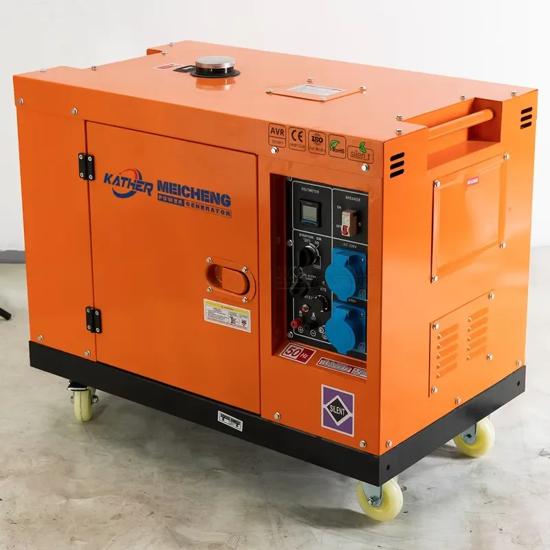 Factory Outlet 5kW 8kW 10kW 12kW 15kW Low Fuel Consumption Super Silent Generator 5kVA 10kVA 20kVA 25kVA