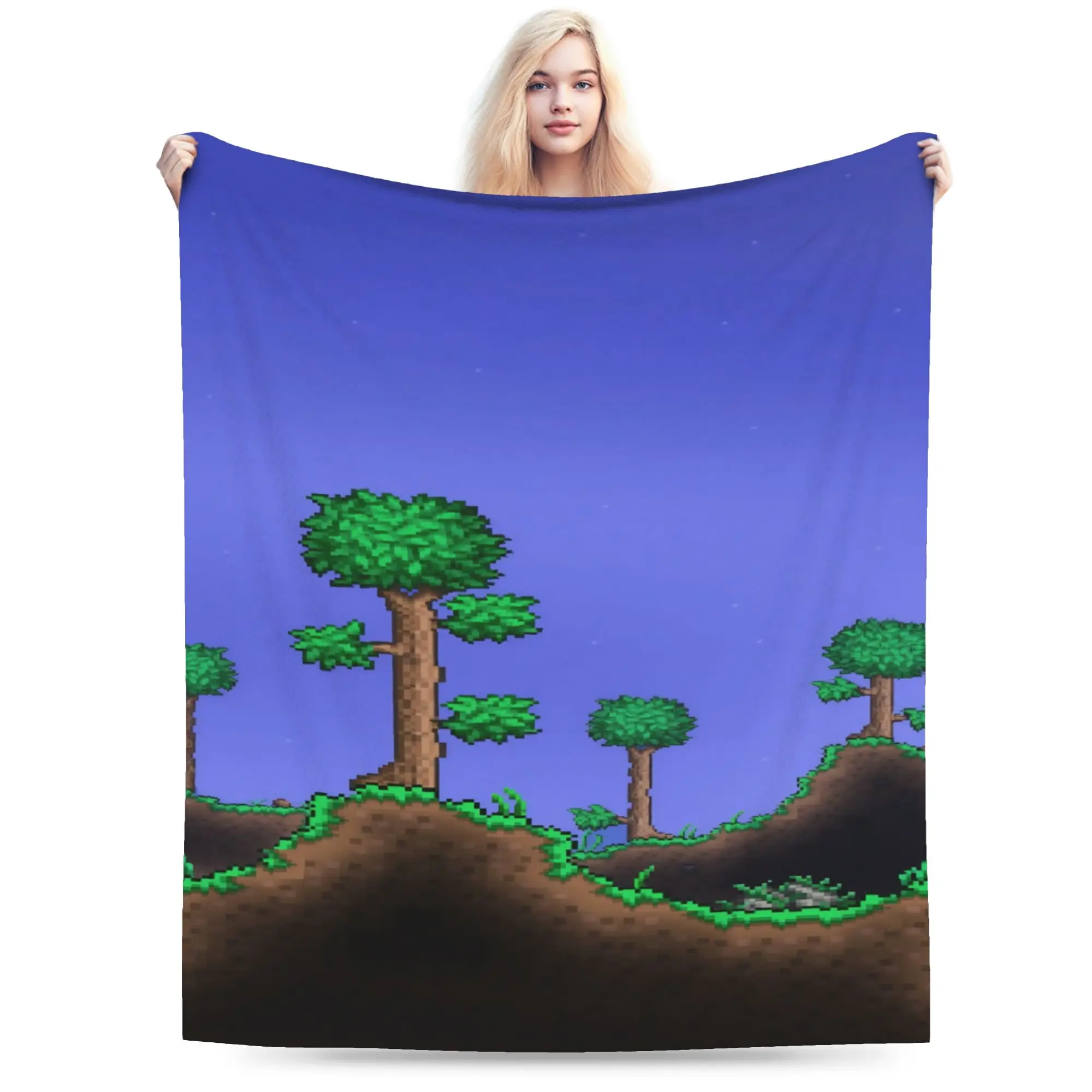 New Arrival Terrarias Blankets Ultra-Soft Flannel  Relax Throw Blankets Machine Washable