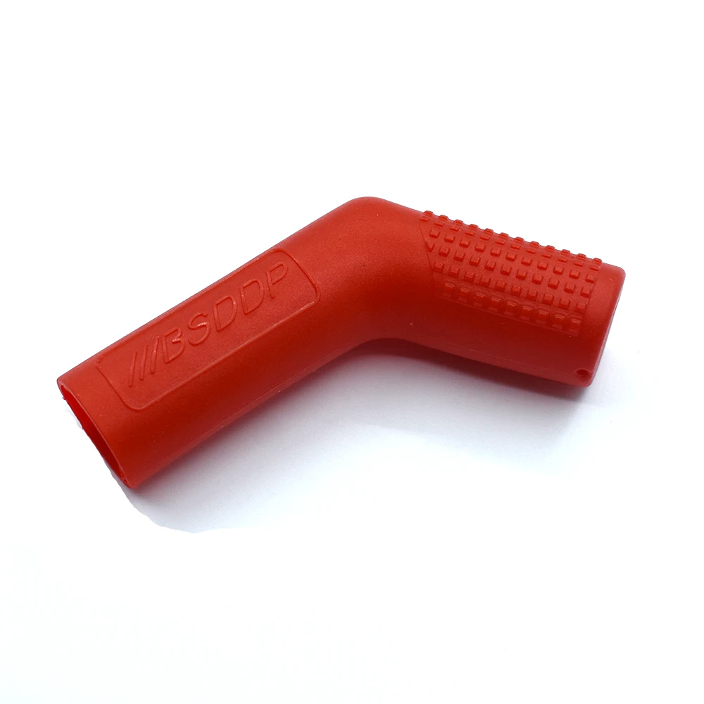 ฝาครอบตัวเปลี่ยนเกียร์เกียร์รถจักรยานยนต์ฝาครอบคันกันลื่นอุปกรณ์เสริมยางมอเตอร์ไซค์แบบสากลทรงกระบอก